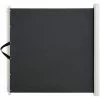 PawHut Barrière De Sécurité Barrière Animaux Rétractable Automatique 1,15L X 0,83H M Teslin Métal Gris -PawHut Soldes Boutique 19842715 1