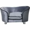 PawHut Canapé/lit Pour Chien/chat Canapé Animaux Avec Accoudoir Et Dossier 69x49x38cm - Gris 2 PawHut Canapé/lit Pour Chien/chat Canapé Animaux Avec Accoudoir Et Dossier 69x49x38cm - Gris -PawHut Soldes Boutique 25009386 1