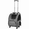 PawHut 2 En 1 Trolley Chariot Sac à Dos Sac De Transport à Roulettes Pour Chien Chat Gris - Gris 2 PawHut 2 En 1 Trolley Chariot Sac à Dos Sac De Transport à Roulettes Pour Chien Chat Gris - Gris -PawHut Soldes Boutique 36843472 1