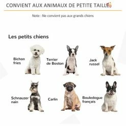 PawHut Barrière Modulable Pliable Barrière De Sécurité 154,5L X 61H Cm MDF Blanc - Blanc -PawHut Soldes Boutique 37325978 4