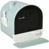 PawHut Maison De Toilette Bac à Litière Pour Chat Avec Porte Battante, Pelle Et Filtre Inclus Dim. 43L X 44l X 47H Cm PP Bleu -PawHut Soldes Boutique 53569989 1
