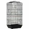 PawHut Cage à Oiseaux Volière Avec Mangeoires Perchoirs Plateau Amovible Dim. 46,5L X 35,5l X 92H Cm Métal PS Noir - Noir -PawHut Soldes Boutique 60193639 1